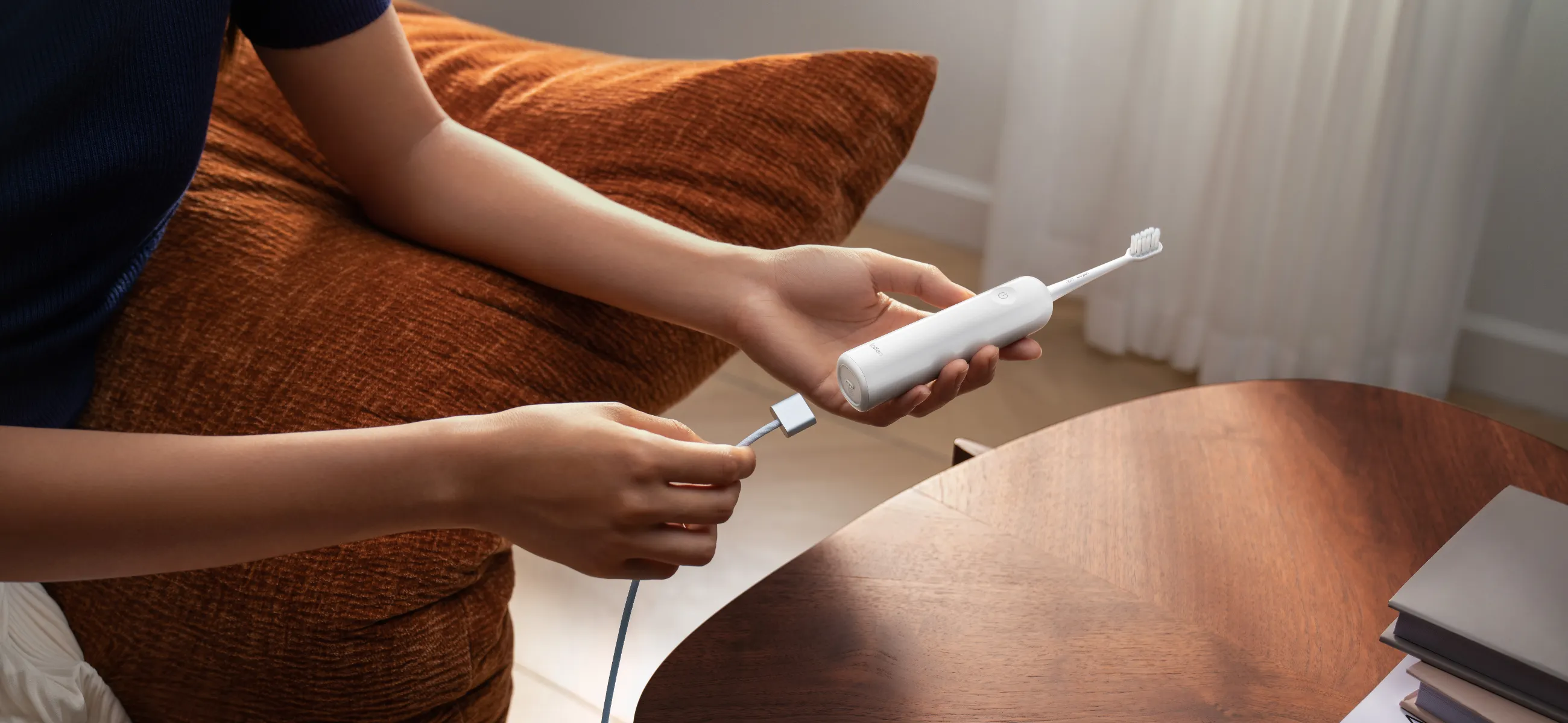 How to use Laifen Wave electric toothbrush charger