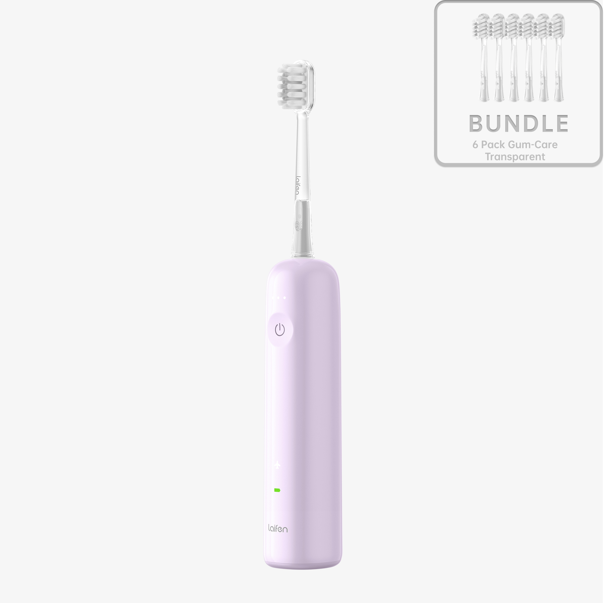 Color_Purple ABS 6 Pack-Gum Care-Transparent