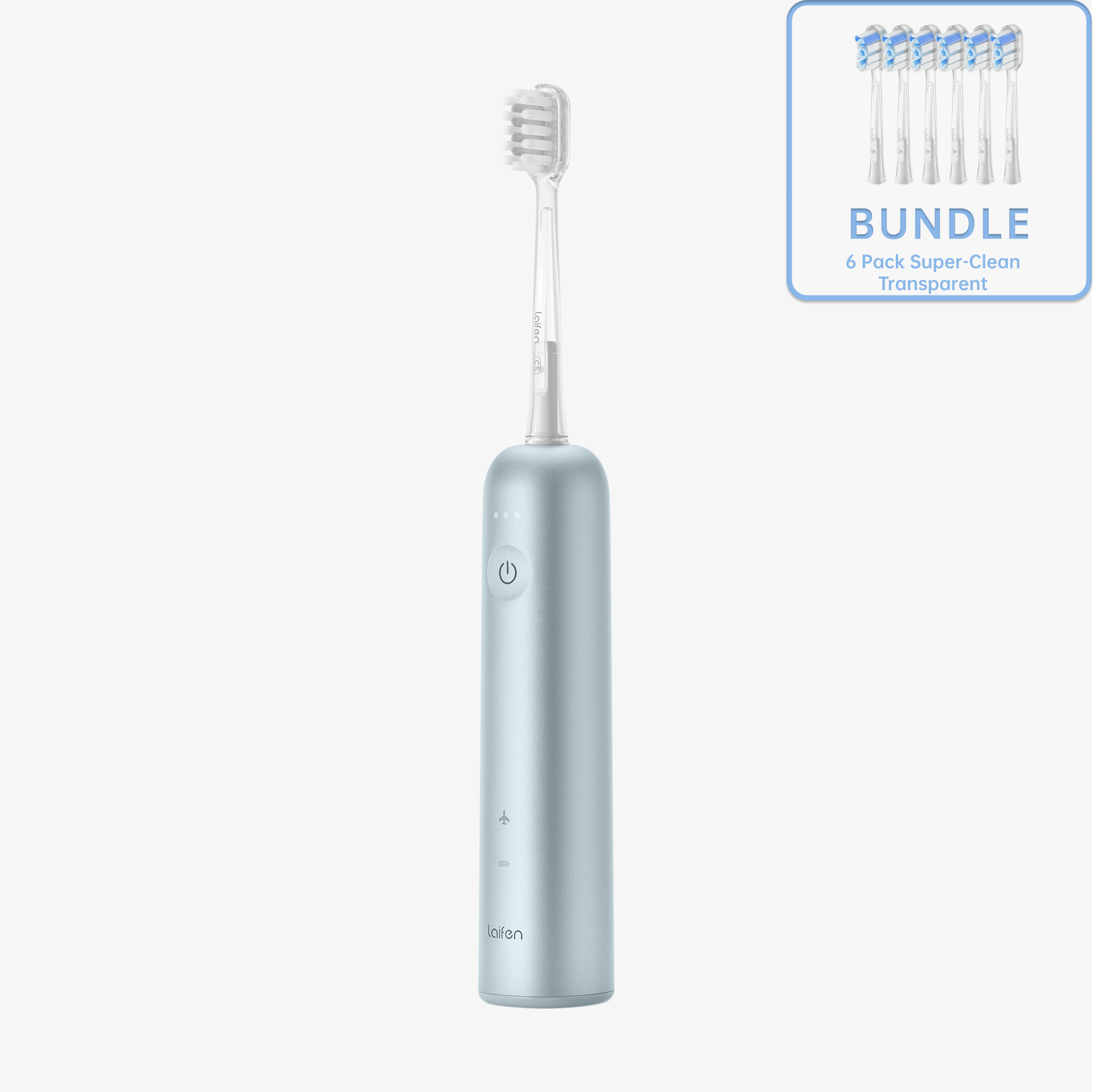 Color_Blue Aluminum Alloy 6 Pack-Super Clean-Transparent