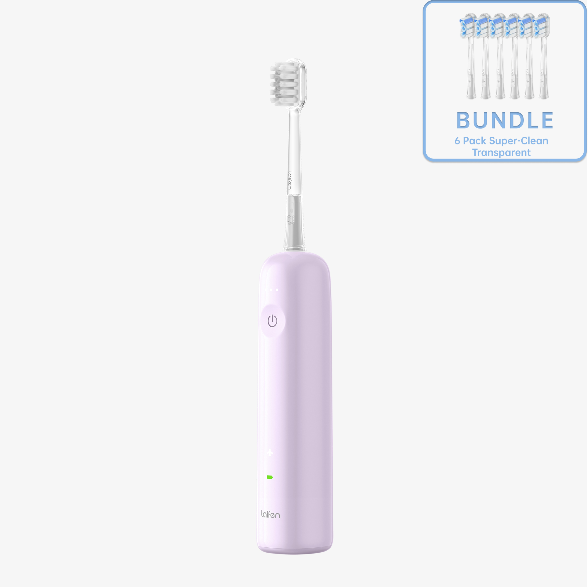 Color_Purple ABS 6 Pack-Super Clean-Transparent