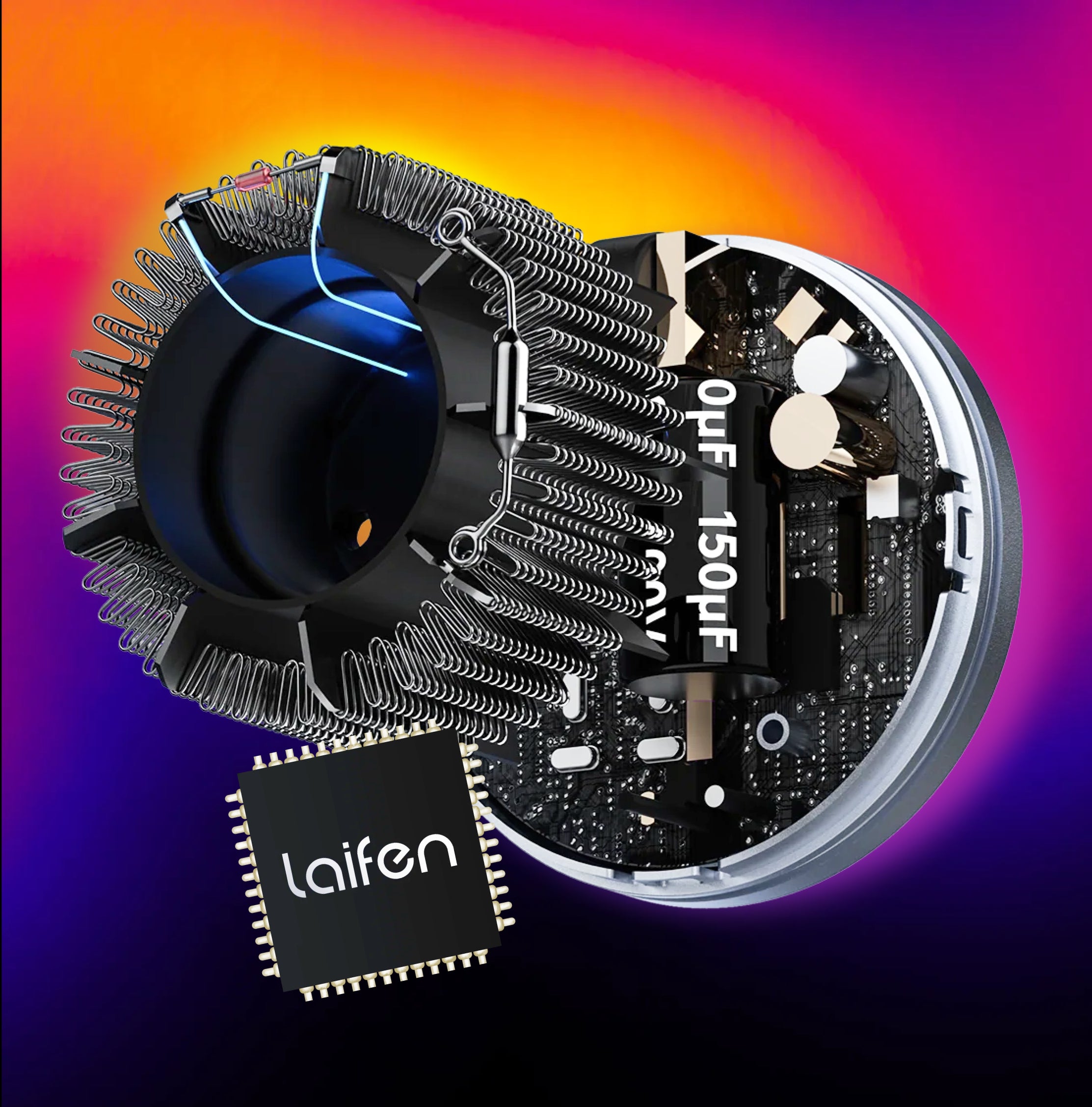 Hair dryer motor plan