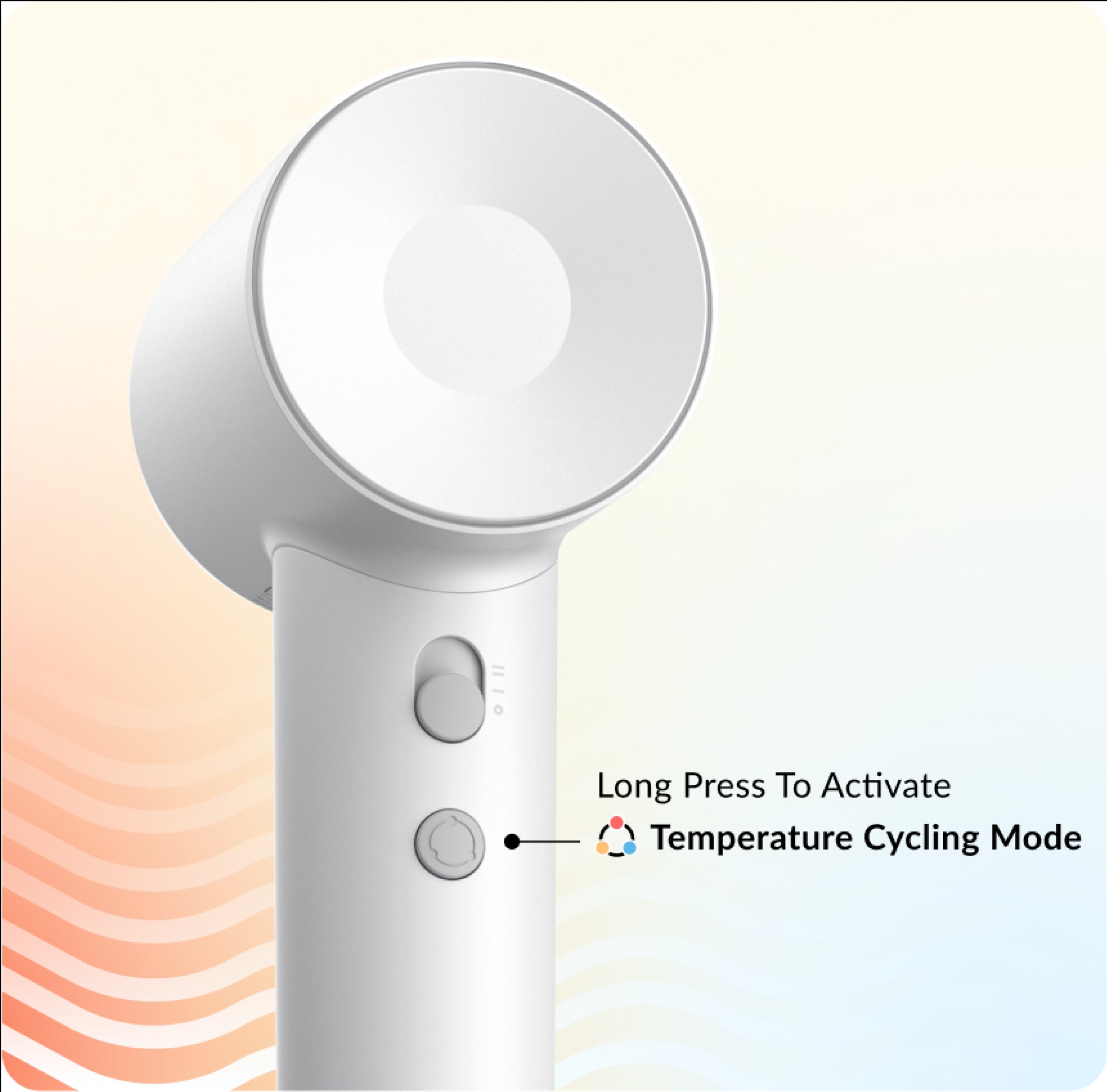 Laifen hair dryer's temperature cycling mode