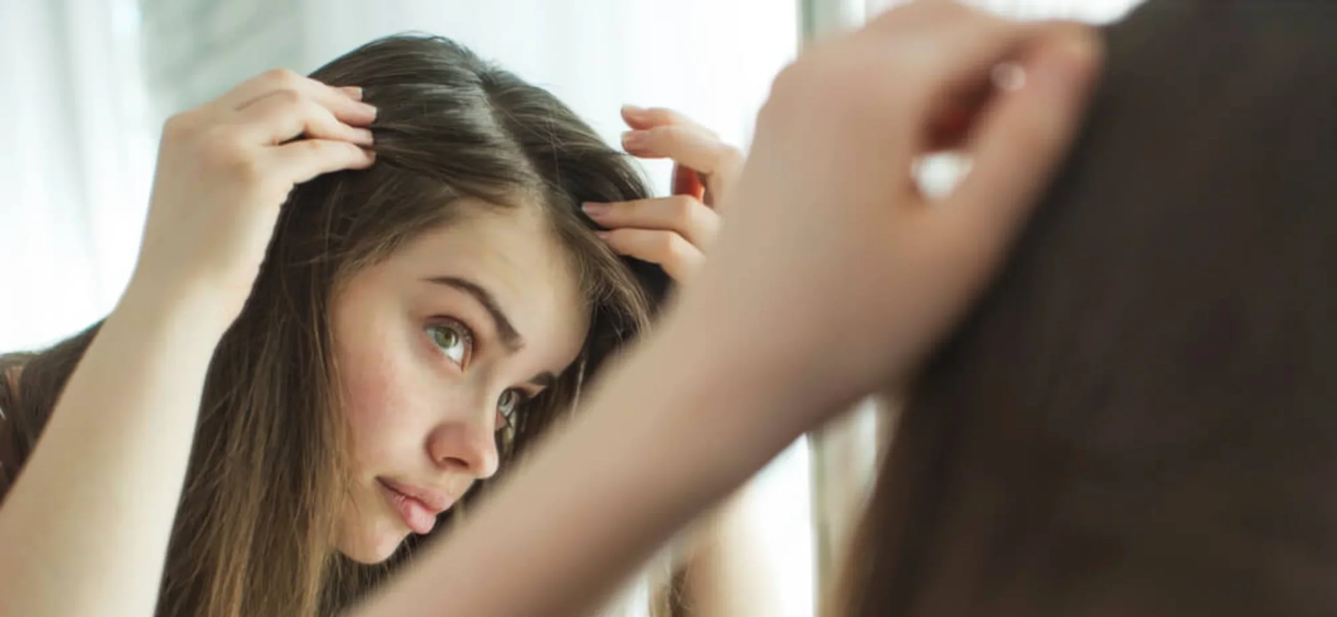 Why your hair is oily at the roots but dry at the ends