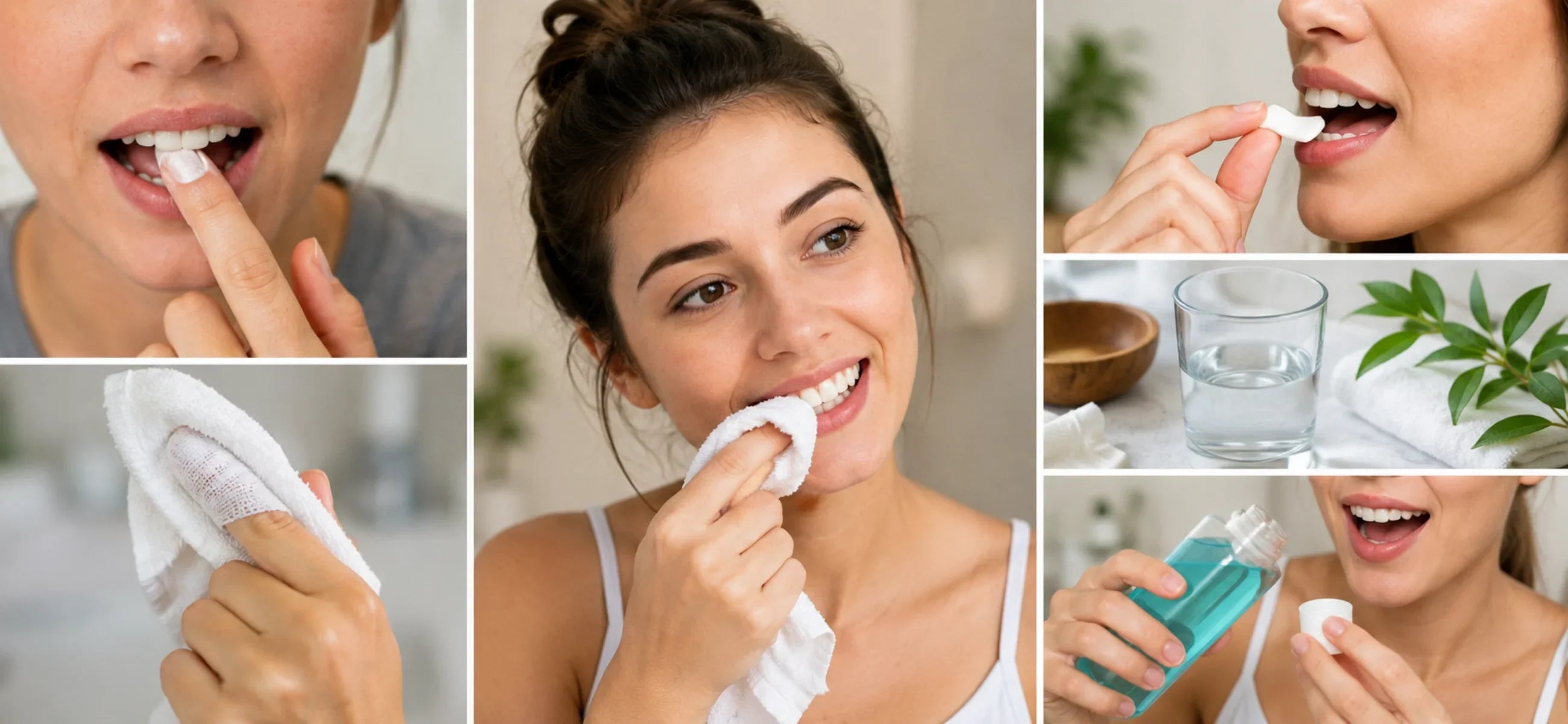 NO toothbrush? Do THIS to clean your teeth in a pinch!