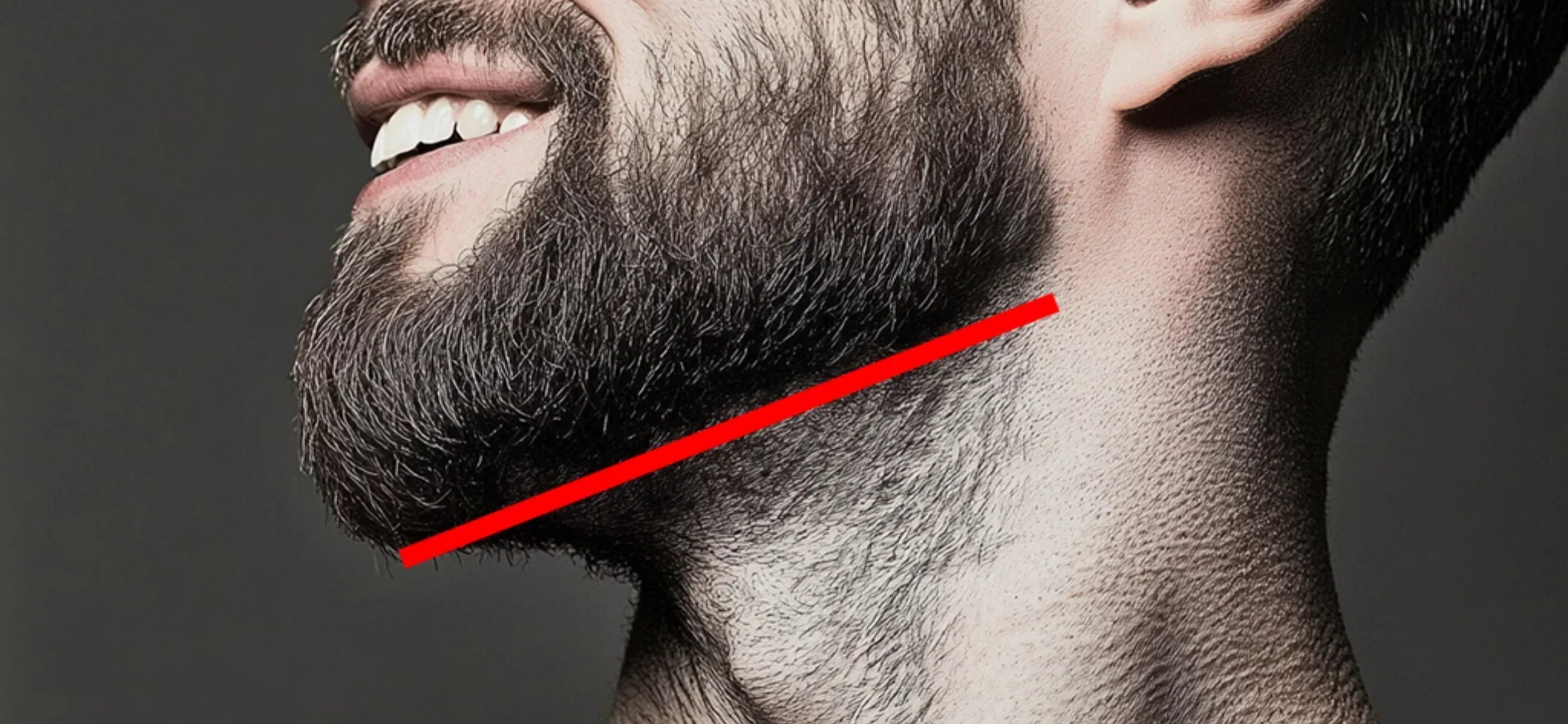 Stop the neck beard: How to create a clean beard line