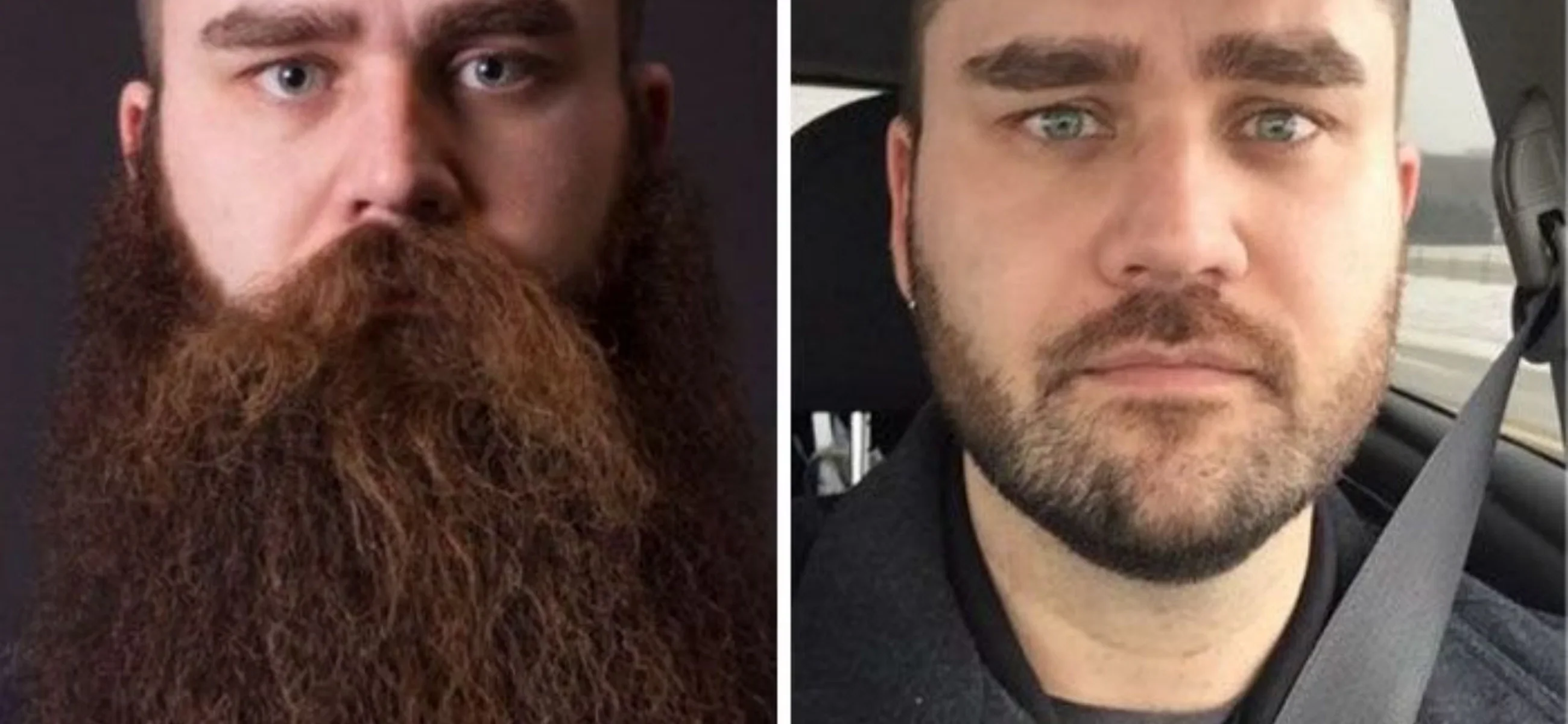 15 men’s beard makeovers: Before and after shaving