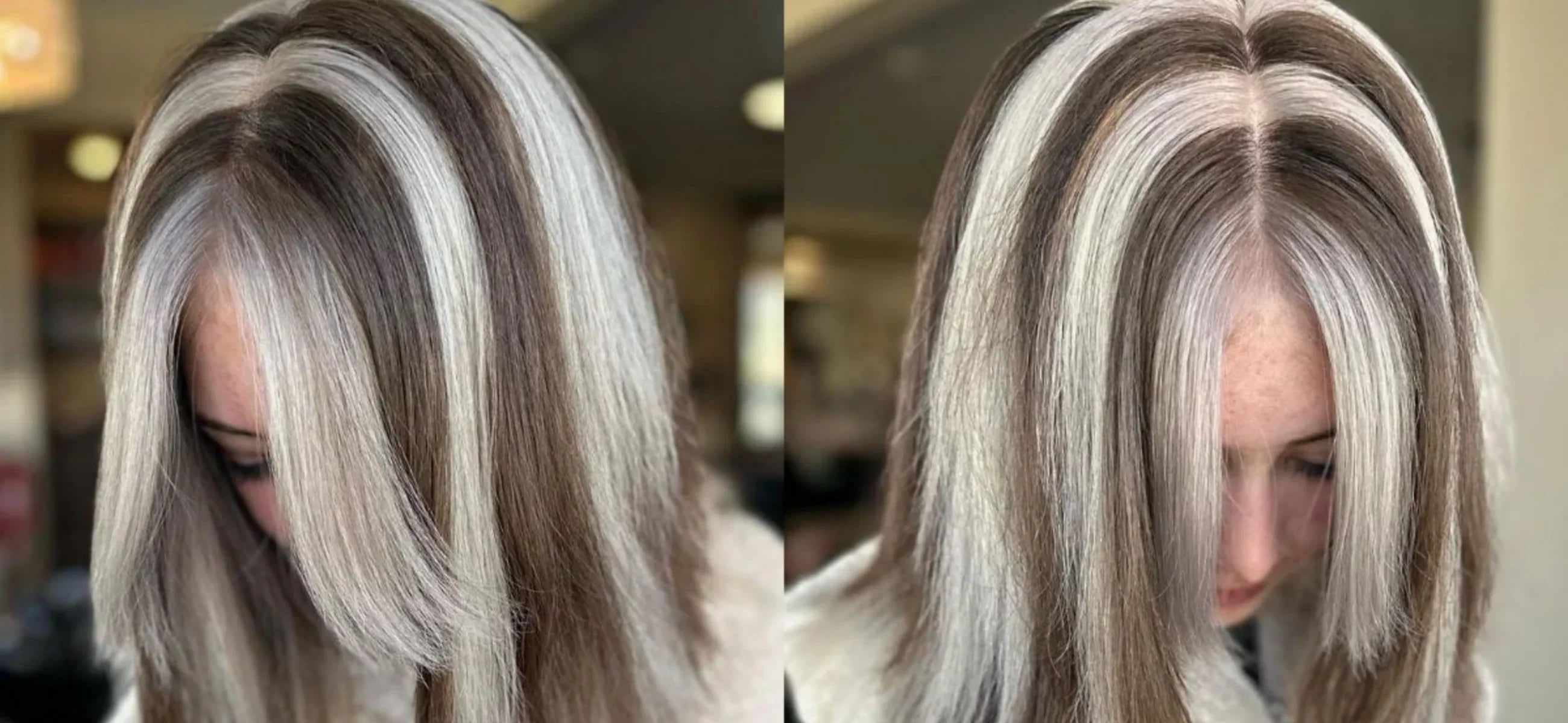 Own the contrast: How to style skunk hair like a pro