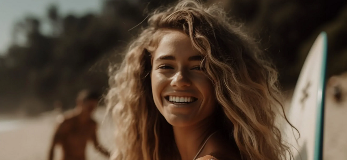 How to create easy, sun-warmed surfer hair anywhere