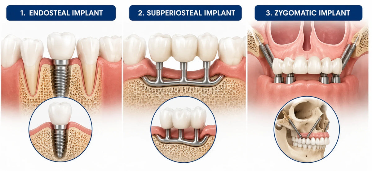 3 types of dental implants (and how to pick the right one)