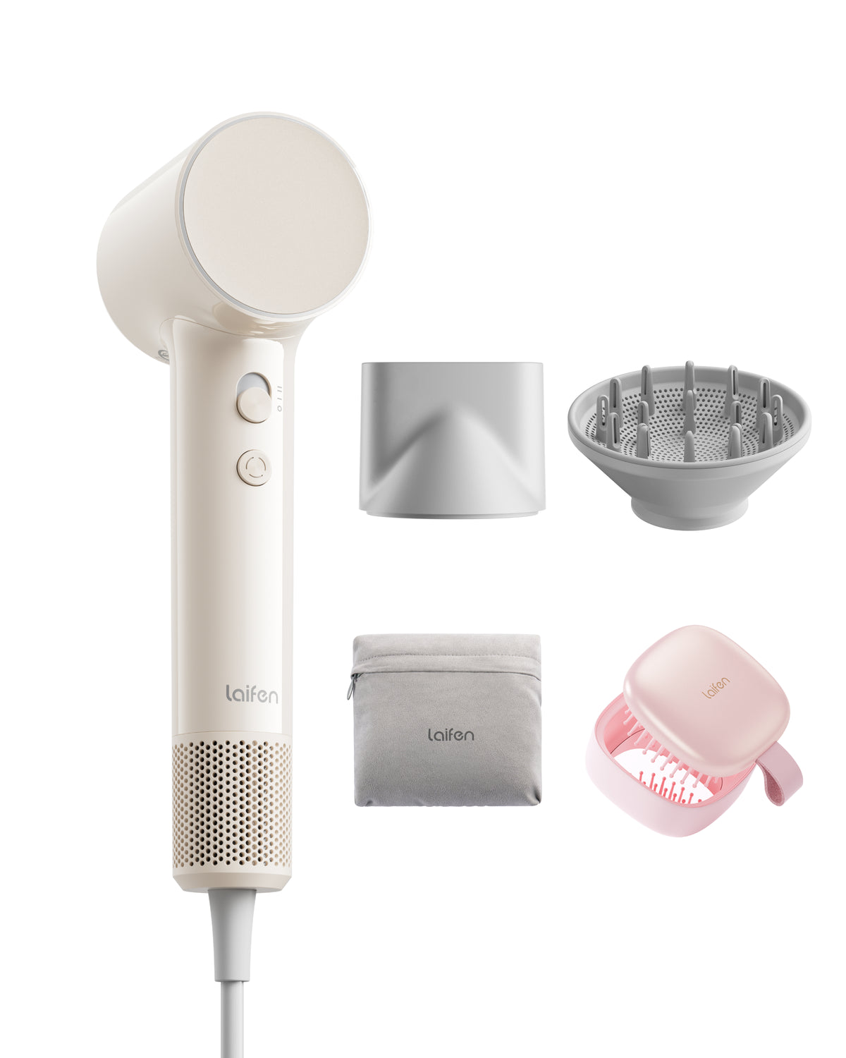 Bundle（Laifen Air+Travel Bag+Hair Brush）