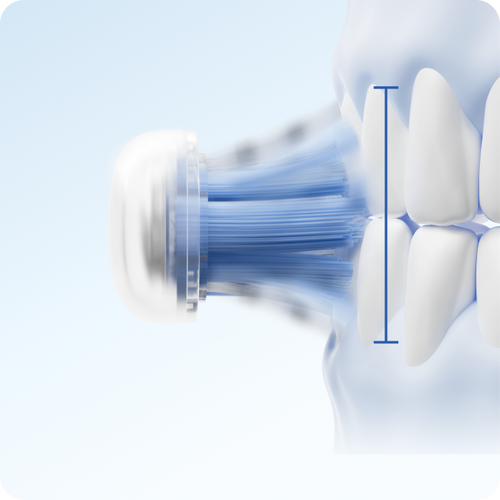 Illustration of a cylindrical wire frame with blue and white sections on a light blue background