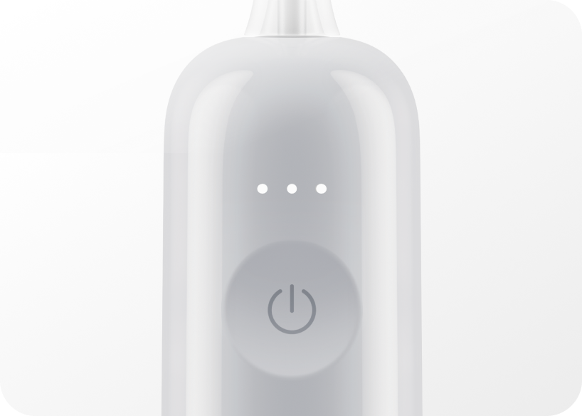 Lights that indicate the models of your Wave toothbrush