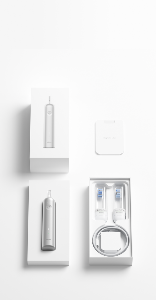 What's in the box of Laifen Wave Pro electric toothbrush