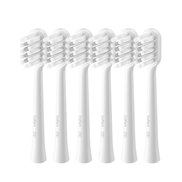 Laifen Wave toothbrush heads 6-pack