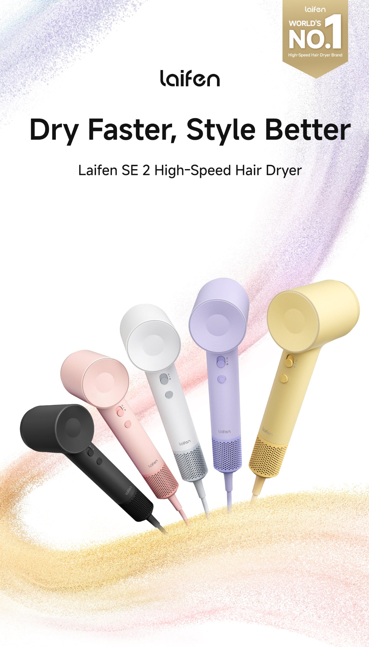 Laifen | High-Speed Hair Dryers, Electric Toothbrushes & Shavers