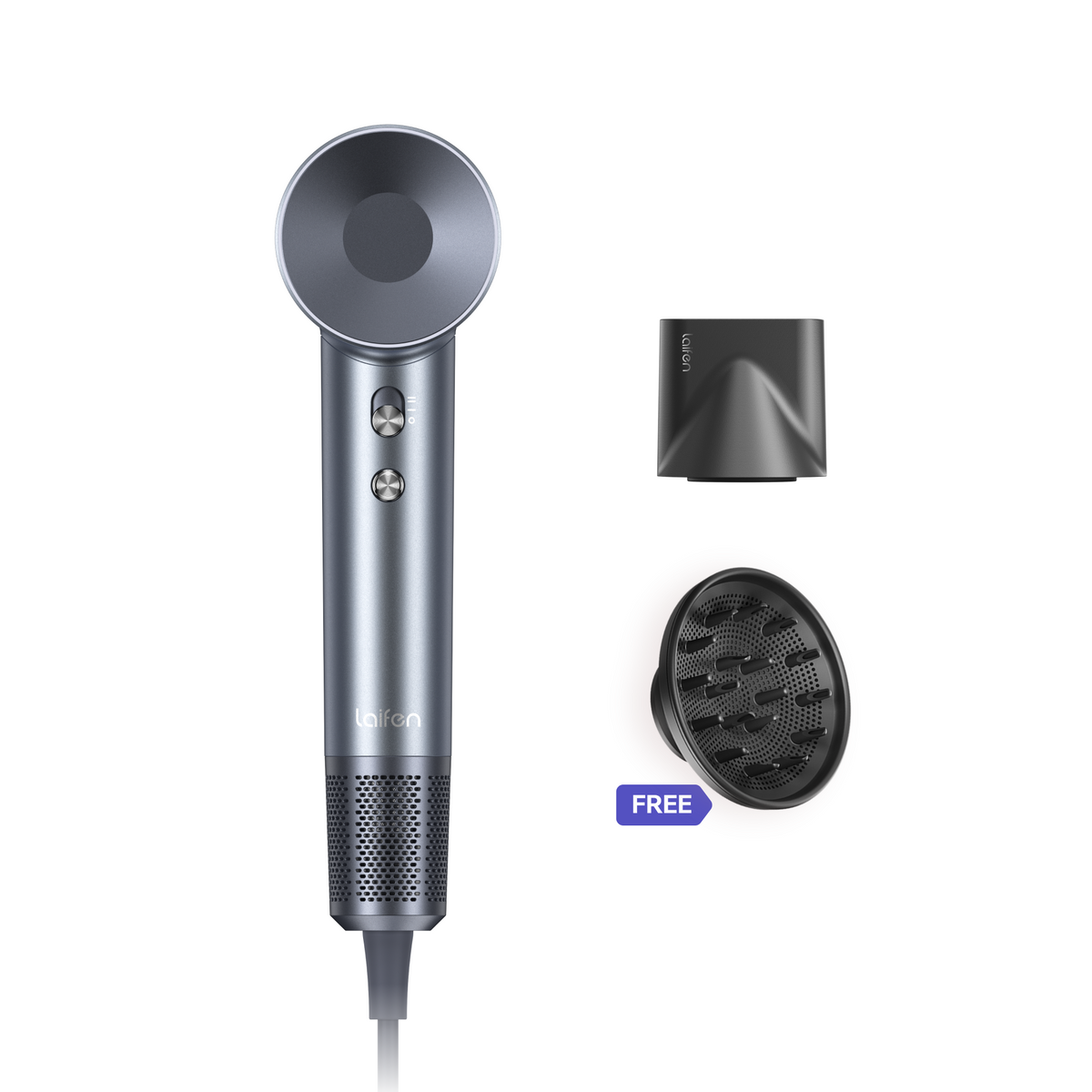 Laifen Swift Dryer + Diffuser | Ionic Speed & Frizz-Free Curls