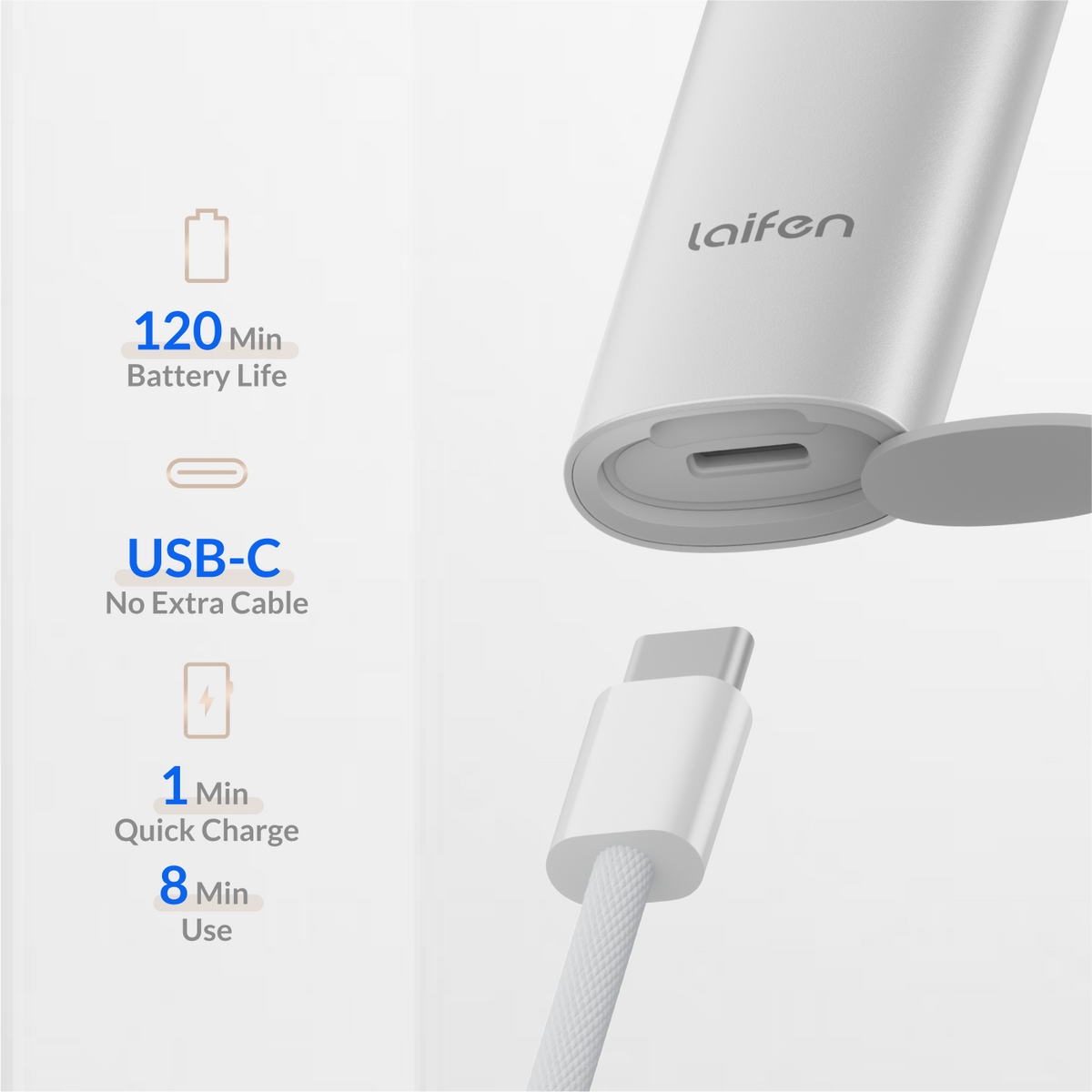 Laifen T1 Pro 1-Blade Electric Shaver - Image 4