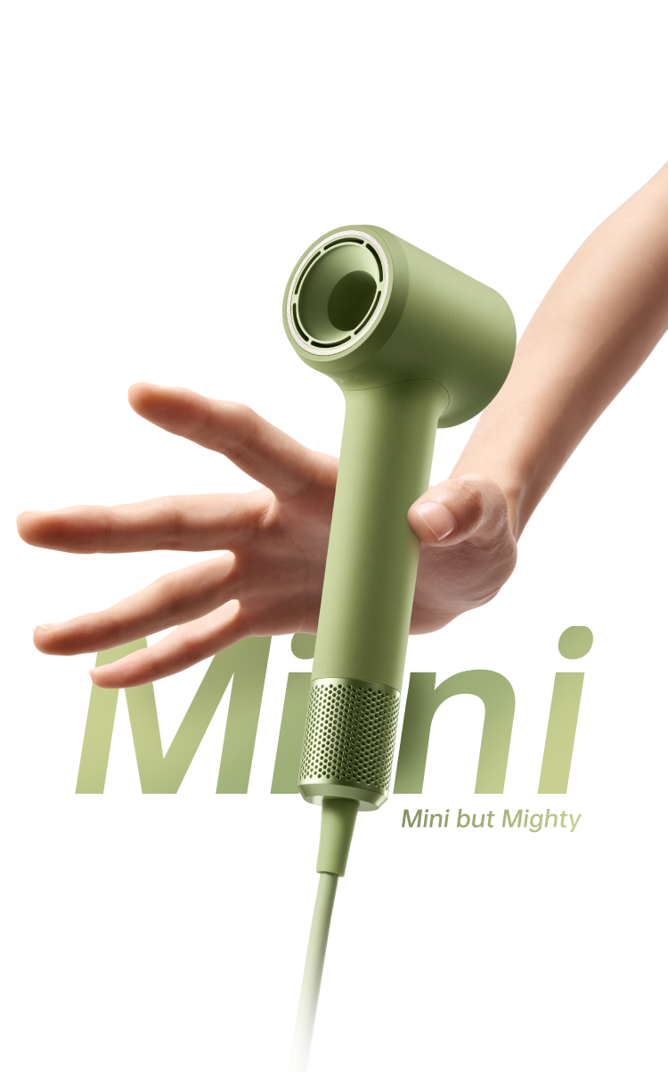 Laifen Mini gives negative ions technology manages static, and temperature is regulated 100 times per second.