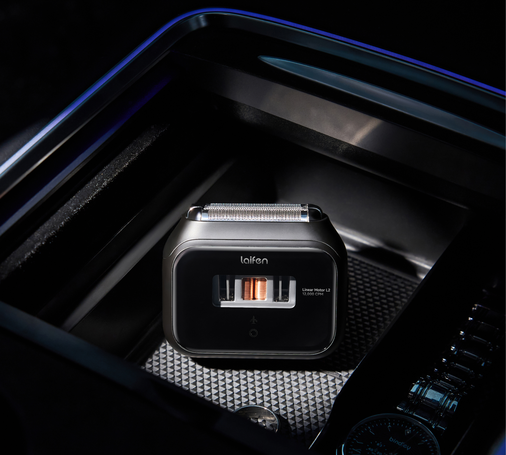 Transparent motor window of Laifen P3