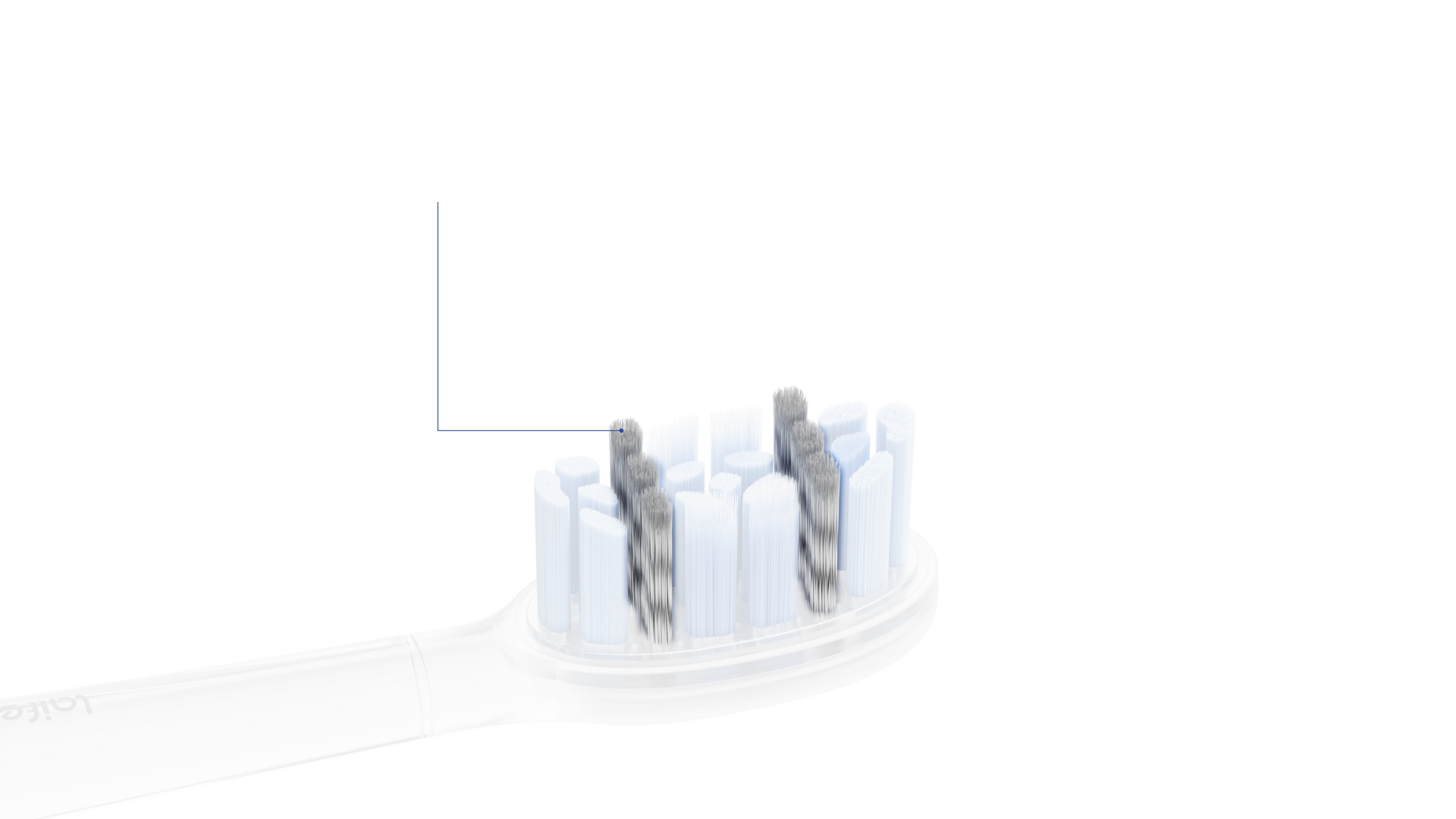 White circular object with metallic components on a white background