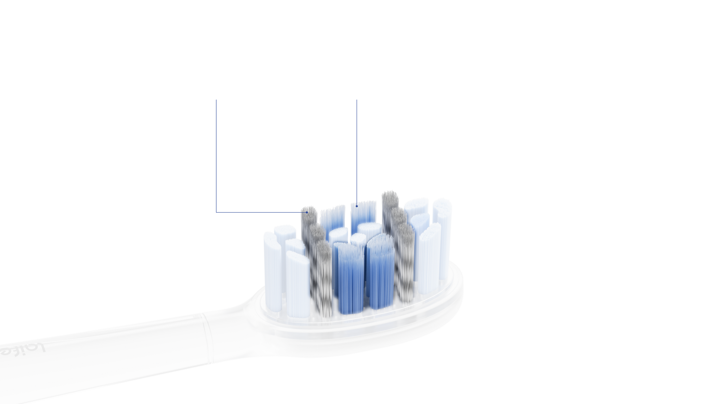 3D model of a futuristic cityscape with tall buildings on a white background