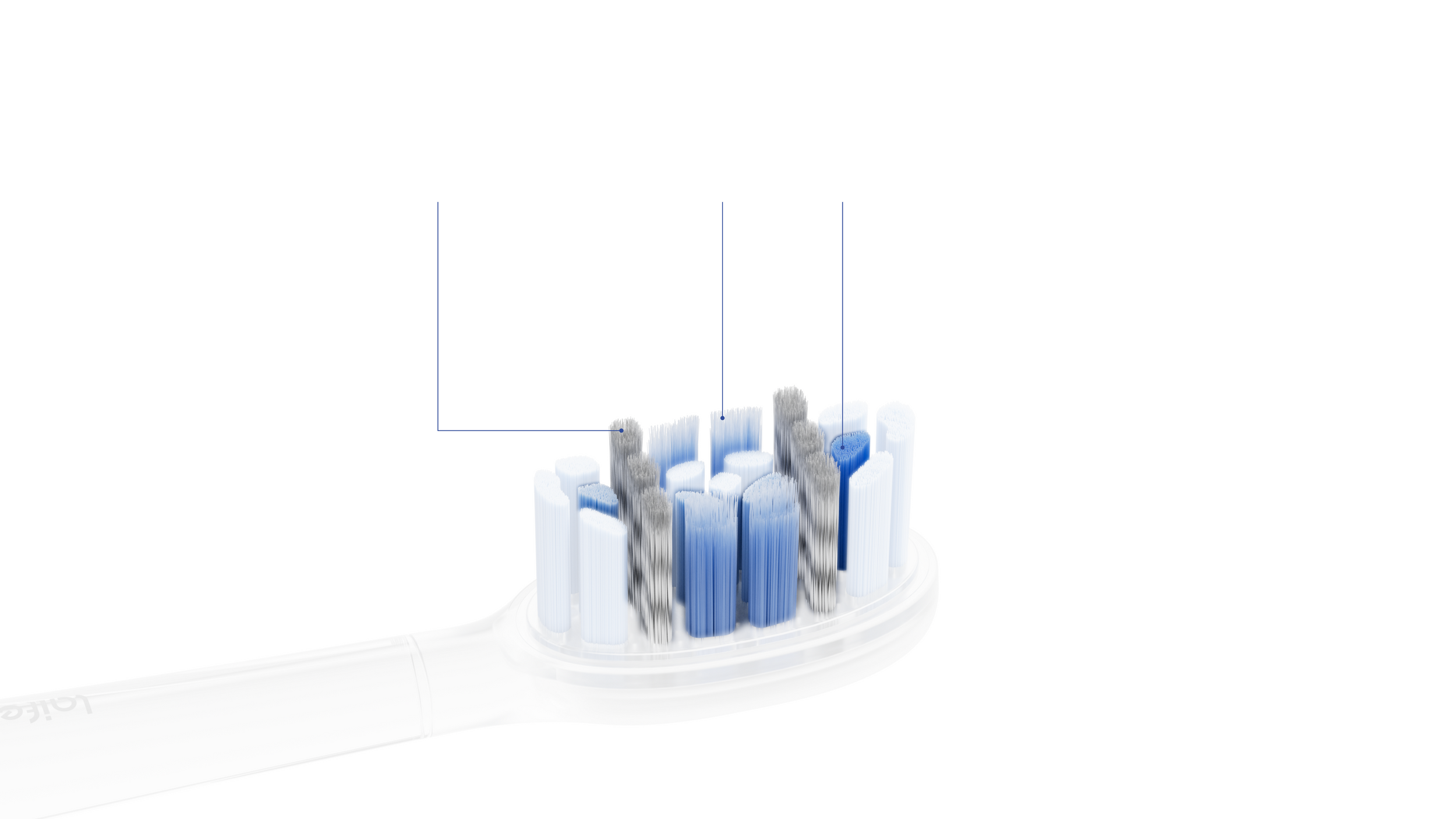 3D model of a futuristic cityscape with tall buildings on a white background