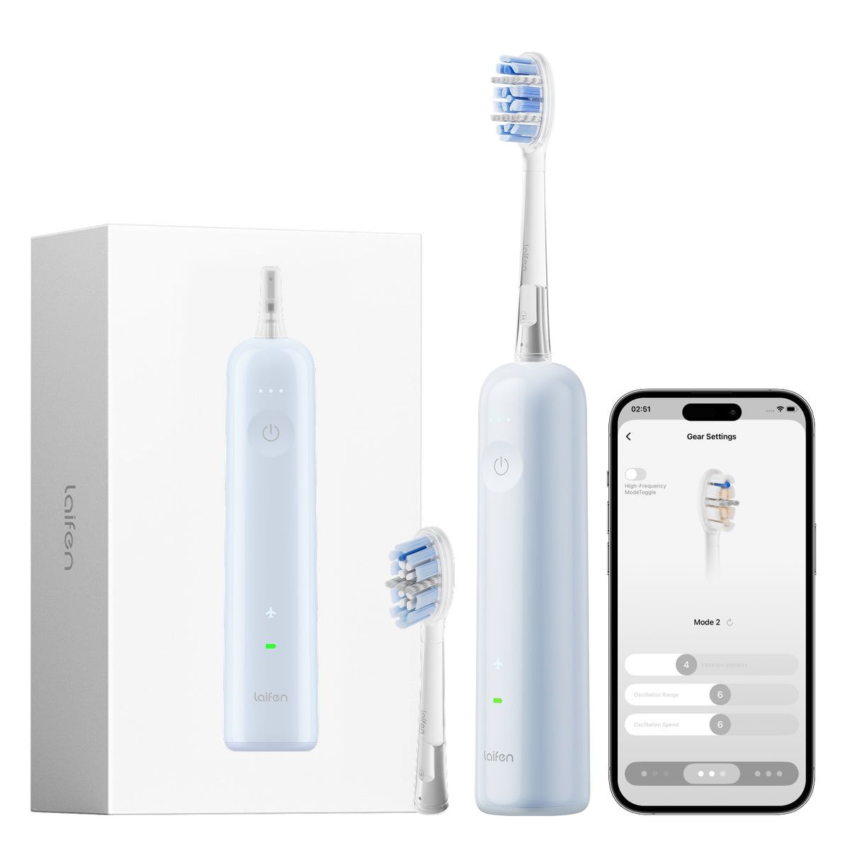 Laifen Wave Pro Electric Toothbrush Aluminum Alloy Pink Main Image Overall Review