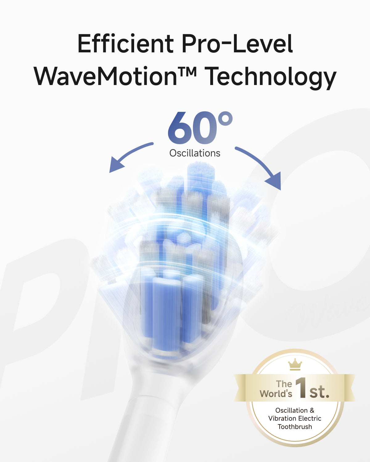 Laifen Wave Pro Electric Toothbrush ABS Pink Efficient Pro Level Wave Motion Technology