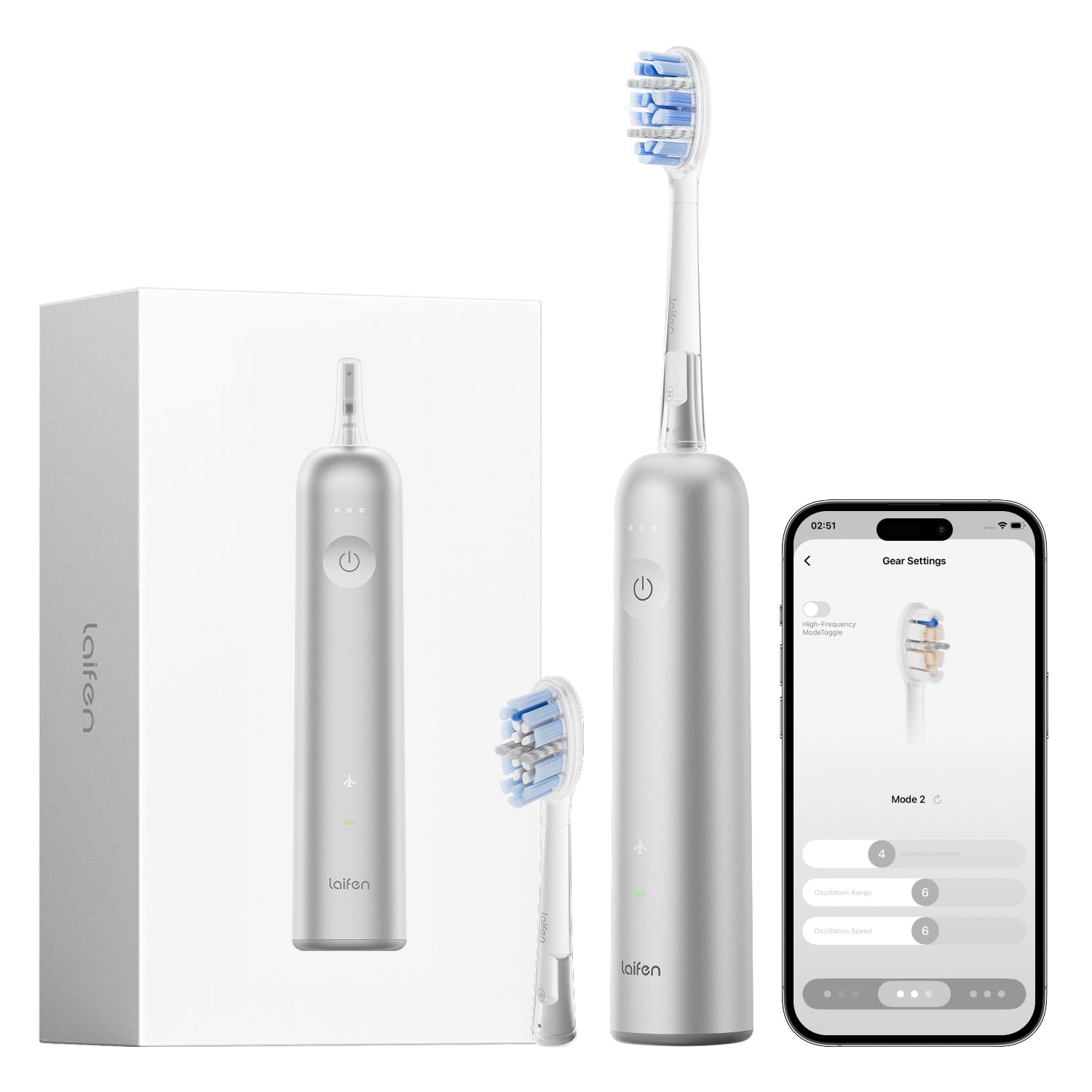 Laifen Wave Pro Electric Toothbrush Aluminum Alloy Original Main Image Overall Review