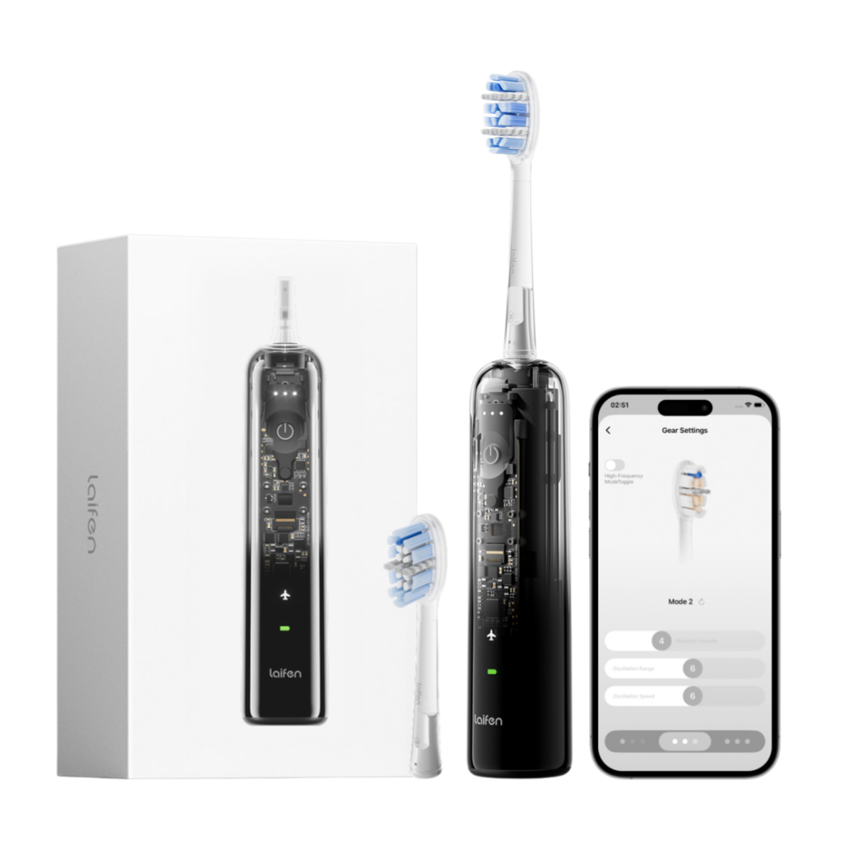 Laifen Wave Pro Electric Toothbrush Laifen-US