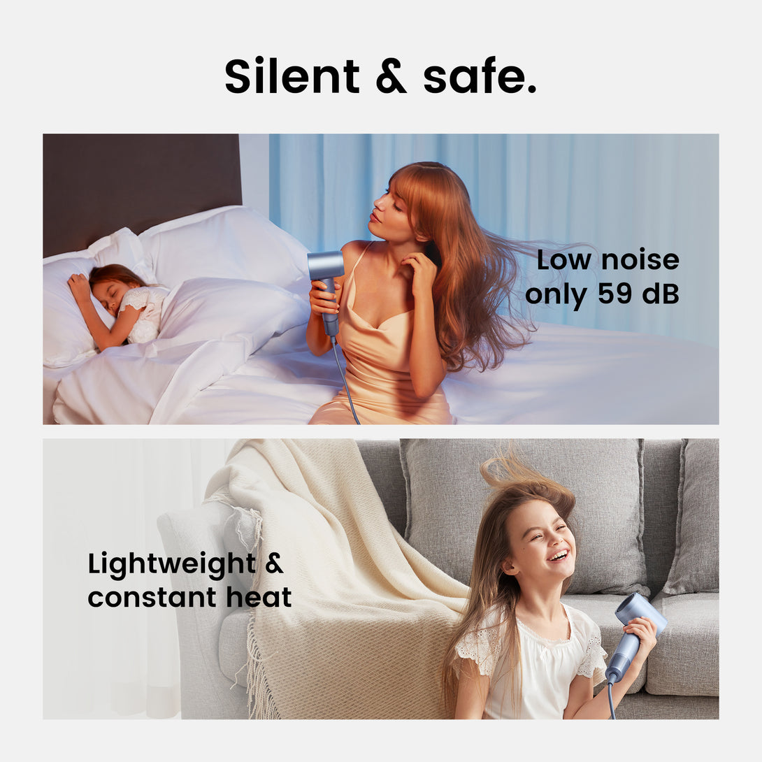 Silence and safety of Swift hair dryer